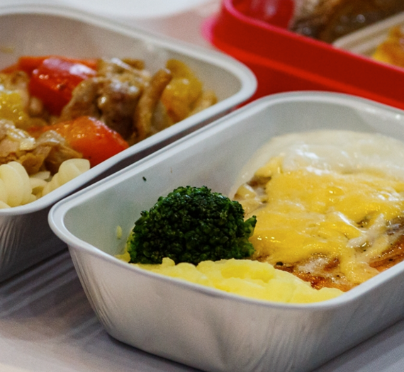 ظرف فویل آلومینیومی حمل و نقل هوایی